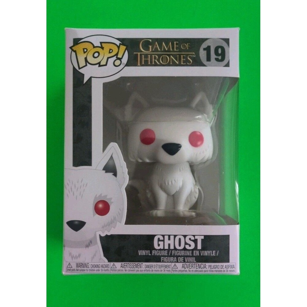 Funko Pop! Vinyl: Game of Thrones - Ghost #19 With Protector